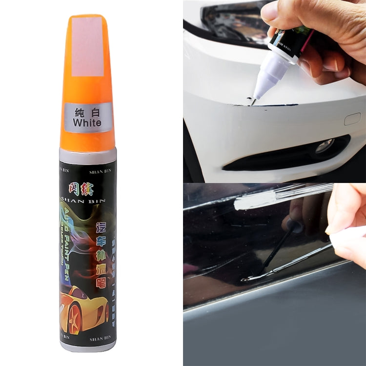 Riparazione dei graffi dell'auto Cura dell'auto Rimozione dei graffi Manutenzione Cura della vernice Penna per vernice per auto (Bianco perla)