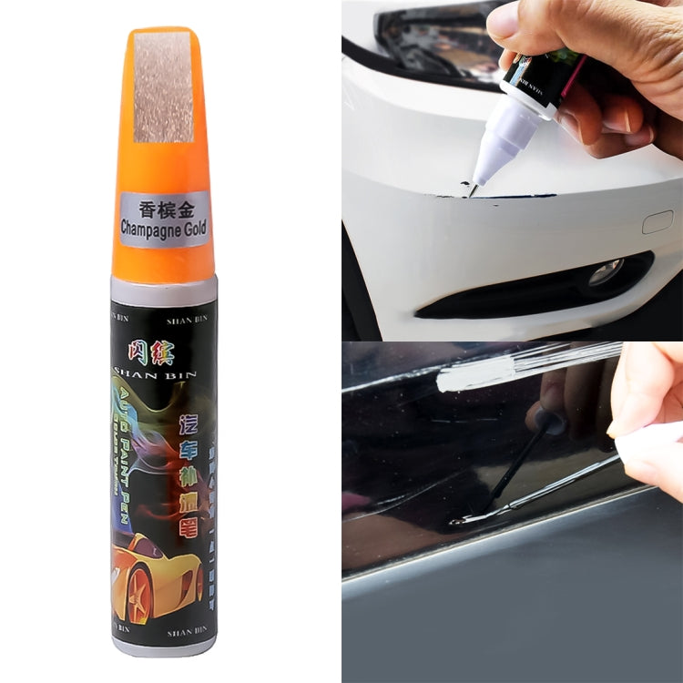 Riparazione dei graffi dell'auto Cura dell'auto Rimozione dei graffi Manutenzione Cura della vernice Penna per vernice per auto (Bianco perla)