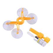 Strumento professionale per la riparazione del parabrezza Rimozione ammaccature senza vernice Kit di riparazione del parabrezza del finestrino dell'auto Chip Crack Vetro automatico, Windscreen Repair Tool, Windscreen Repair Tool (White)