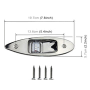 D2944 1W 12V Luci a goccia a goccia laterali a LED di navigazione impermeabili per barche marine (verde e rosso), D2944 1W 12V