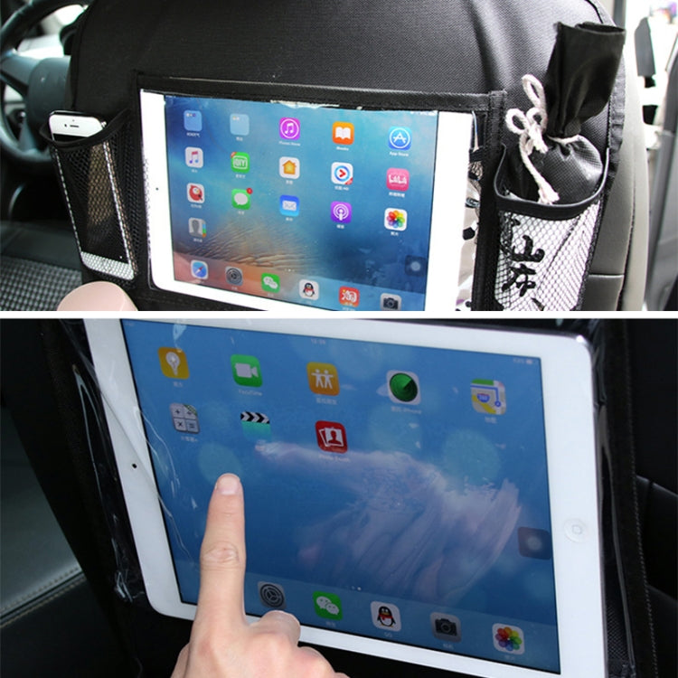 Borsa per schienale del sedile auto per auto Borsa multitasche per riporre oggetti da viaggio Borsa portaoggetti tascabile per iPad e altri articoli, Car Hanging Pocket