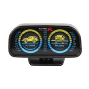 TR-9601 Misuratore di pendenza regolabile Misuratore di pendenza Strumento di ricerca inclinometro per veicoli per auto, Car Inclinometer Gauge
