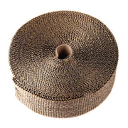 Involucro di scarico in oro titanio da 15 m Involucro di scudo termico di scarico del motore automatico Involucro resistente al calore, 15m Titanium Gold