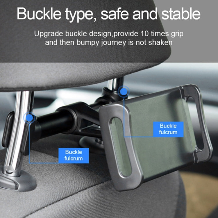 p-01 Supporto per tablet PC/cellulare sullo schienale del sedile dell'auto, Car Seatback Tablet Holder(Black), Car Seatback Tablet Holder (Red)