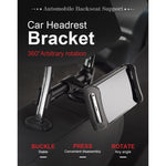 p-01 Supporto per tablet PC/cellulare sullo schienale del sedile dell'auto, Car Seatback Tablet Holder(Black), Car Seatback Tablet Holder (Red)