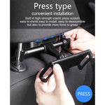 p-01 Supporto per tablet PC/cellulare sullo schienale del sedile dell'auto, Car Seatback Tablet Holder(Black), Car Seatback Tablet Holder (Red)