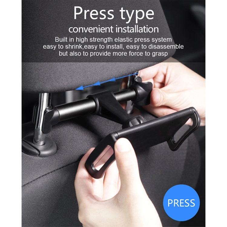 p-01 Supporto per tablet PC/cellulare sullo schienale del sedile dell'auto, Car Seatback Tablet Holder(Black), Car Seatback Tablet Holder (Red)