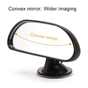Specchietto retrovisore per auto con ventosa regolabile a 360 gradi, specchio convesso per bambini, Suction Cup Rear View Mirror