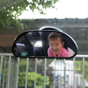 Specchietto retrovisore per auto con ventosa regolabile a 360 gradi, specchio convesso per bambini, Suction Cup Rear View Mirror