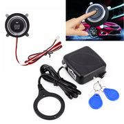 Interruttore per auto intelligente Interruttore di arresto avviamento motore per auto Interruttore di avviamento a spinta per auto, con sistema di allarme RFID, Car Switch