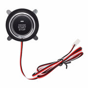 Interruttore per auto intelligente Interruttore di arresto avviamento motore per auto Interruttore di avviamento a spinta per auto, con sistema di allarme RFID, Car Switch