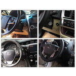 Interruttore per auto intelligente Interruttore di arresto avviamento motore per auto Interruttore di avviamento a spinta per auto, con sistema di allarme RFID, Car Switch