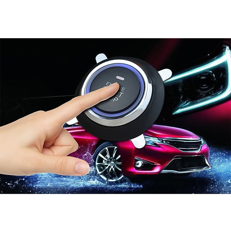 Interruttore per auto intelligente Interruttore di arresto avviamento motore per auto Interruttore di avviamento a spinta per auto, con sistema di allarme RFID, Car Switch