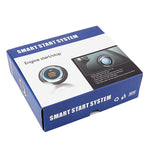 Interruttore per auto intelligente Interruttore di arresto avviamento motore per auto Interruttore di avviamento a spinta per auto, con sistema di allarme RFID, Car Switch
