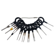 11 pezzi Auto Car Plug Circuito Cablaggio Terminale Estrazione Pick Connettore Crimp Pin Indietro Ago Rimuovi strumento, 11 PCS