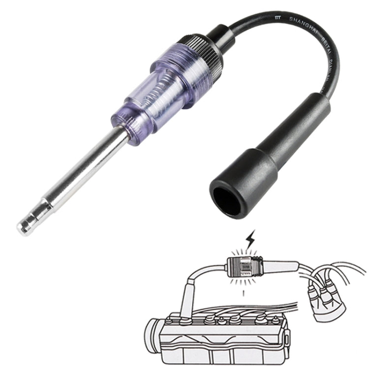 Strumento per test di accensione CC 12V Strumento di test diagnostico automatico per rilevatore di accensione per candele, Ignition Test Instrument