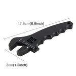 Chiave regolabile Chiave inglese Strumenti Chiave per auto Chiave in alluminio, Spanner Wrench