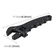 Chiave regolabile Chiave inglese Strumenti Chiave per auto Chiave in alluminio, Spanner Wrench
