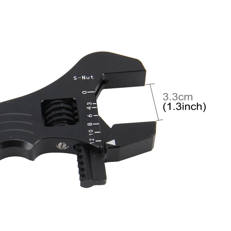 Chiave regolabile Chiave inglese Strumenti Chiave per auto Chiave in alluminio, Spanner Wrench