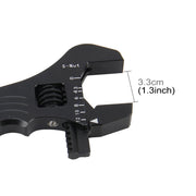Chiave regolabile Chiave inglese Strumenti Chiave per auto Chiave in alluminio, Spanner Wrench