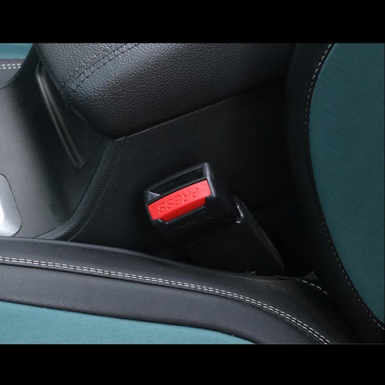 Fibbia di estensione della cintura di sicurezza universale per auto RS-01 da 2 pezzi, Black