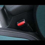 Fibbia di estensione della cintura di sicurezza universale per auto RS-01 da 2 pezzi, Black
