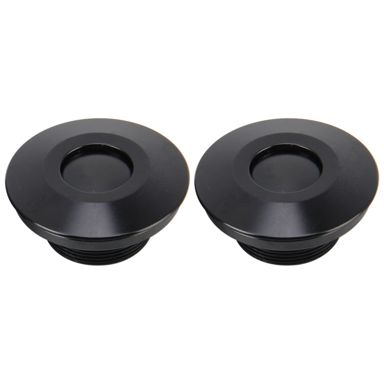 2 pezzi Blocco coperchio auto da corsa Modifica auto in lega di alluminio Tappo olio Blocco coperchio motore modificato Blocco coperchio anteriore da corsa