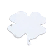 Quadrifoglio Erba Fortuna Simbolo Distintivo Emblema Etichettatura Adesivo Styling Auto Decorazione cruscotto, Dimensioni: 4 * 3,3 cm, Size: 4x3.3cm