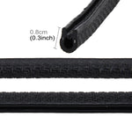 5 m di gomma per auto, protezione dei bordi della porta laterale, protezioni in filo, coperture, finiture adesive, 5m Rubber Car Side Door Edge