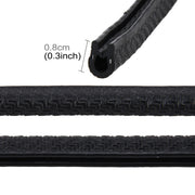5 m di gomma per auto, protezione dei bordi della porta laterale, protezioni in filo, coperture, finiture adesive, 5m Rubber Car Side Door Edge
