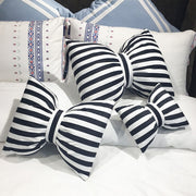Cuscino per schienale traspirante per auto in stile bowknot a strisce classiche, dimensioni: 35 * 45 cm, Size: 35*45cm