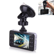 K6000 DVR per auto video Full HD 720P grandangolare da 2,3 pollici a 90 gradi, supporto scheda TF (32 GB massimo) / rilevamento del movimento, con 2 luci di riempimento per visione notturna, K6000
