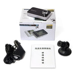 K6000 DVR per auto video Full HD 720P grandangolare da 2,3 pollici a 90 gradi, supporto scheda TF (32 GB massimo) / rilevamento del movimento, con 2 luci di riempimento per visione notturna, K6000