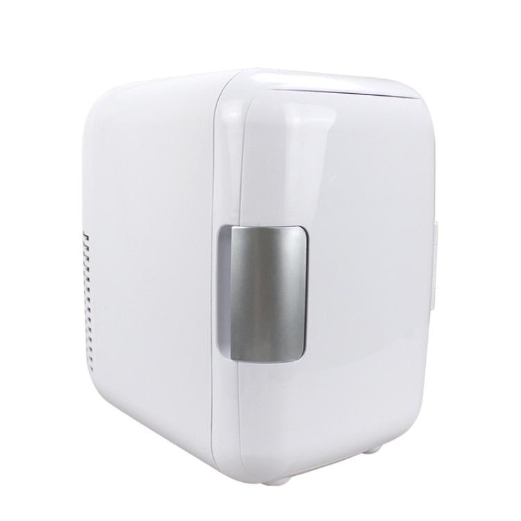 Mini frigorifero portatile per riscaldamento e raffreddamento automatico da 4 litri per auto e casa, tensione: DC 12V/AC 220V, Mini 4L White, Mini 4L Pink, Mini 4L Blue
