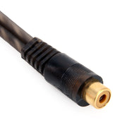 Cablaggio per cavo audio video AV per auto da 1 femmina a 2 maschi in rame, lunghezza cavo: 26 cm, 1 Female to 2 Male (Copper)
