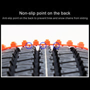 Catene antiscivolo per pneumatici a doppia griglia di emergenza per pneumatici per auto, Double Grid