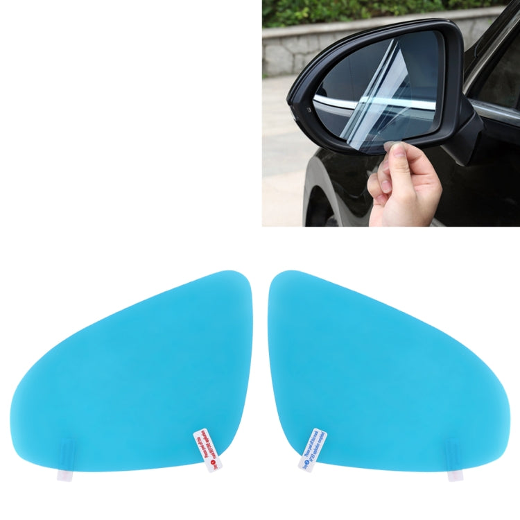 Pellicola protettiva per specchietto retrovisore rotondo in PET per auto, trasparente, antiappannamento, impermeabile, per Toyota Corolla 14-18 (può personalizzare altri modelli), For Toyota Corolla 14-18