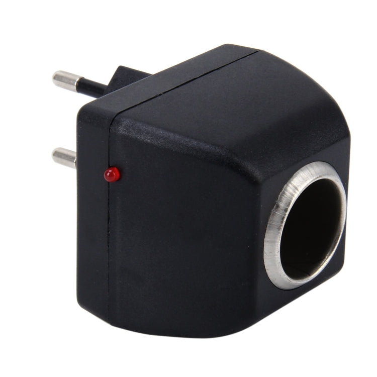 Convertitore di alimentazione per veicoli da 90-240 V CA a 12 V CC con presa accendisigari per auto Convertitore adattatore Amplificatore per veicoli Uscita di potenza: CC 12 V 600 mA (spina UE), 12V 600mA(EU Plug)