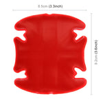 Adesivo resistente ai graffi sulla maniglia della portiera dell'auto da 4 pezzi, Car Door Handle Sticker, 4 PCS