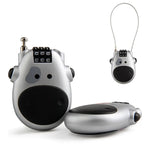 Blocco password portatile multifunzione JASIT per bagagli da viaggio con mucca carina, Luggage Password Lock