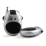 Blocco password portatile multifunzione JASIT per bagagli da viaggio con mucca carina, Luggage Password Lock