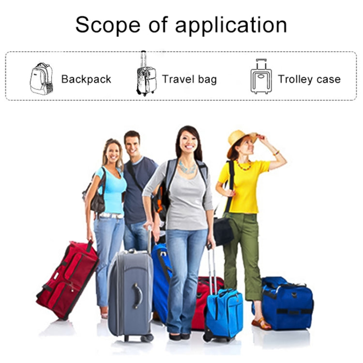 Blocco password portatile multifunzione JASIT per bagagli da viaggio con mucca carina, Luggage Password Lock