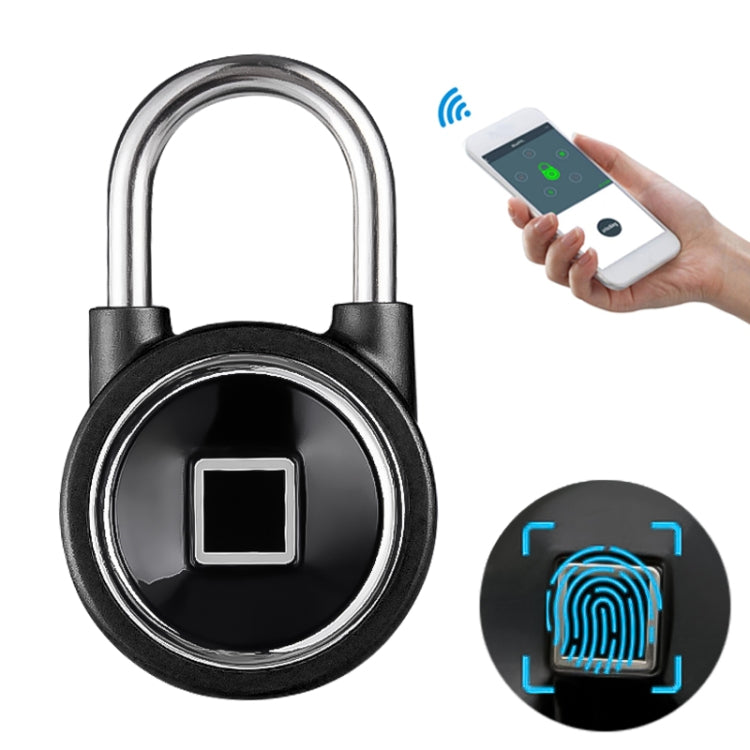 Sblocco remoto con lucchetto per impronte digitali Bluetooth intelligente impermeabile per iOS / Android, Fingerprint and Remote Padlock(Black), Fingerprint and Remote Padlock(Blue), Fingerprint and Remote Padlock(Silver)
