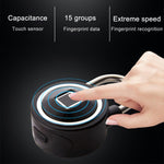 Sblocco remoto con lucchetto per impronte digitali Bluetooth intelligente impermeabile per iOS / Android, Fingerprint and Remote Padlock(Black), Fingerprint and Remote Padlock(Blue), Fingerprint and Remote Padlock(Silver)