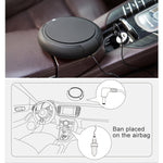 CARZOR Z1 2W USB Purificatore d'aria per auto con ioni negativi, (Black), (White)