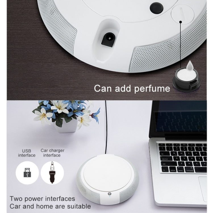 CARZOR Z1 2W USB Purificatore d'aria per auto con ioni negativi, (Black), (White)