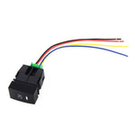 Interruttore a pulsante on-off a 5 pin per fendinebbia per auto con cavo per Honda Fit, with Cable