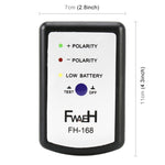 Misuratore di fase del tester di polarità degli altoparlanti per auto FH-168, Audio Speaker Polarity Tester