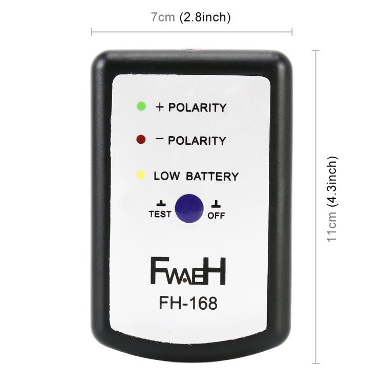 Misuratore di fase del tester di polarità degli altoparlanti per auto FH-168, Audio Speaker Polarity Tester