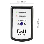 Misuratore di fase del tester di polarità degli altoparlanti per auto FH-168, Audio Speaker Polarity Tester